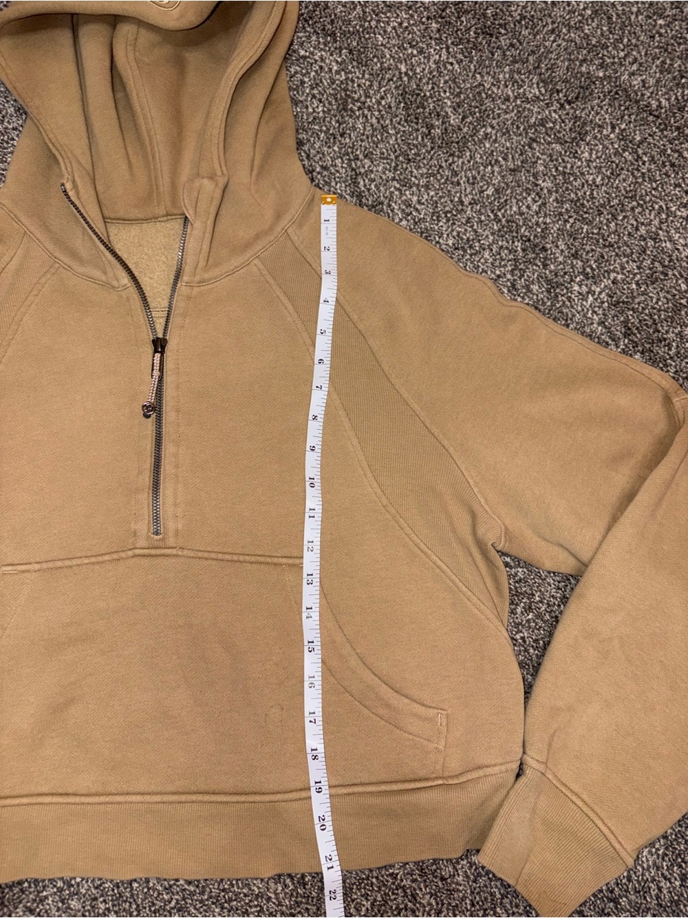 Lululemon Womens Scuba Half-Zip Hoodie M/L - Picture 6 of 14